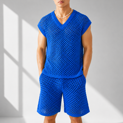 Riviera Open-Knit Set