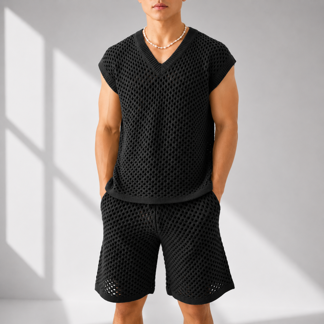 Riviera Open-Knit Set