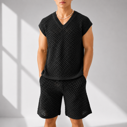 Riviera Open-Knit Set