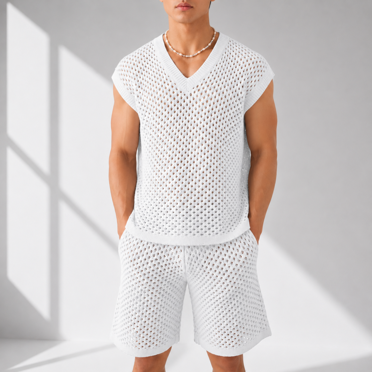 Riviera Open-Knit Set