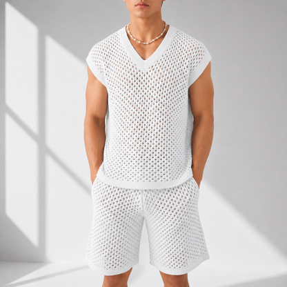 Riviera Open-Knit Set