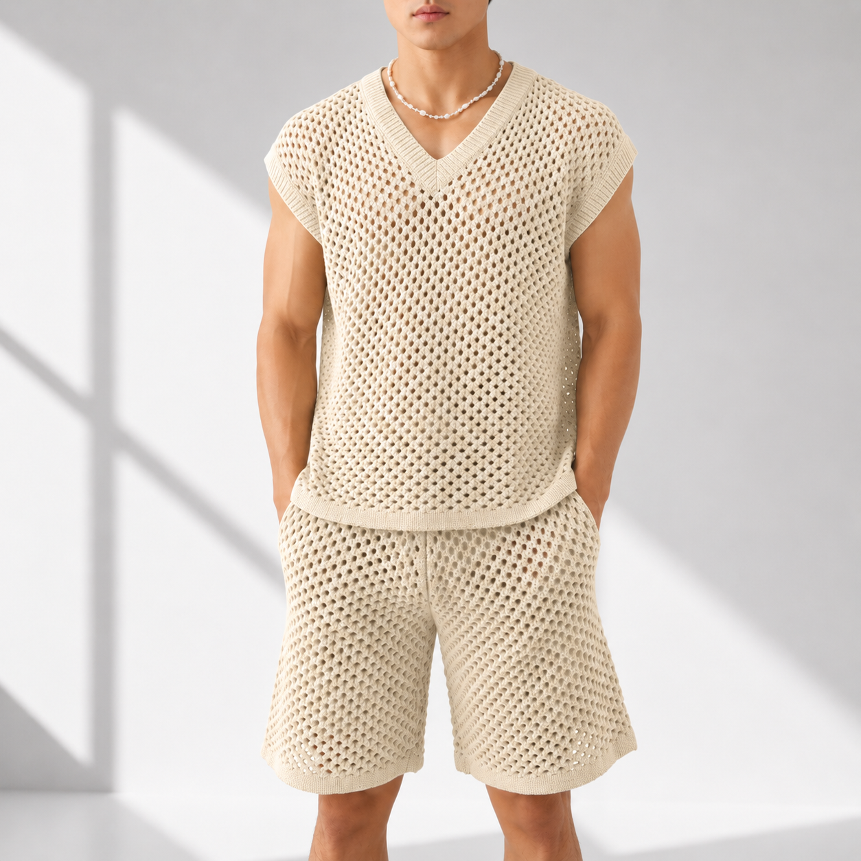 Riviera Open-Knit Set