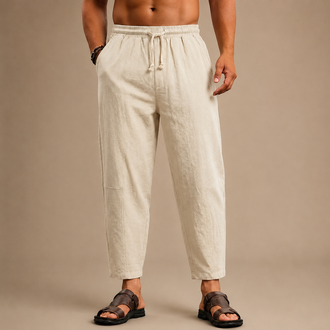 Santino Relaxed Linen Pants