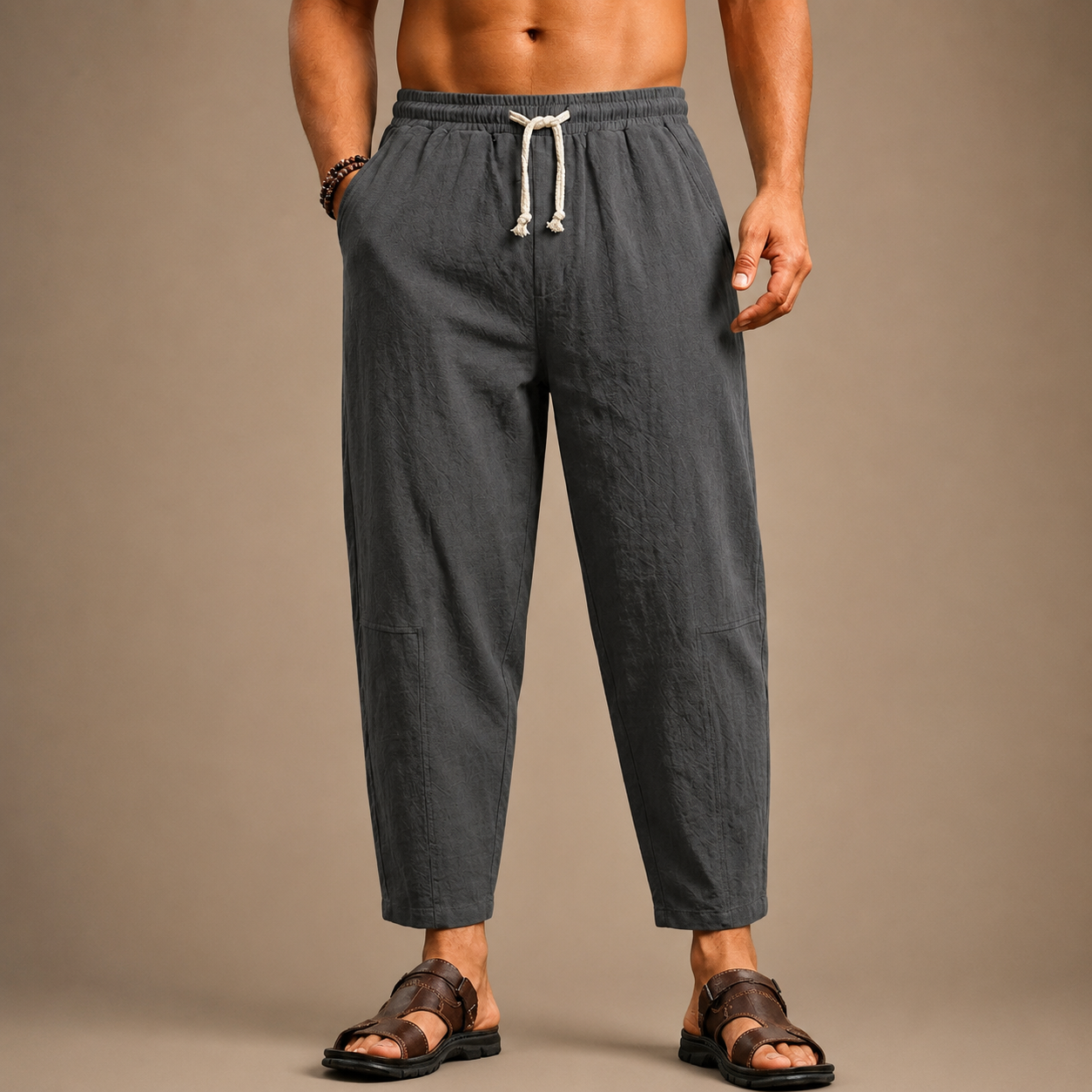 Santino Relaxed Linen Pants