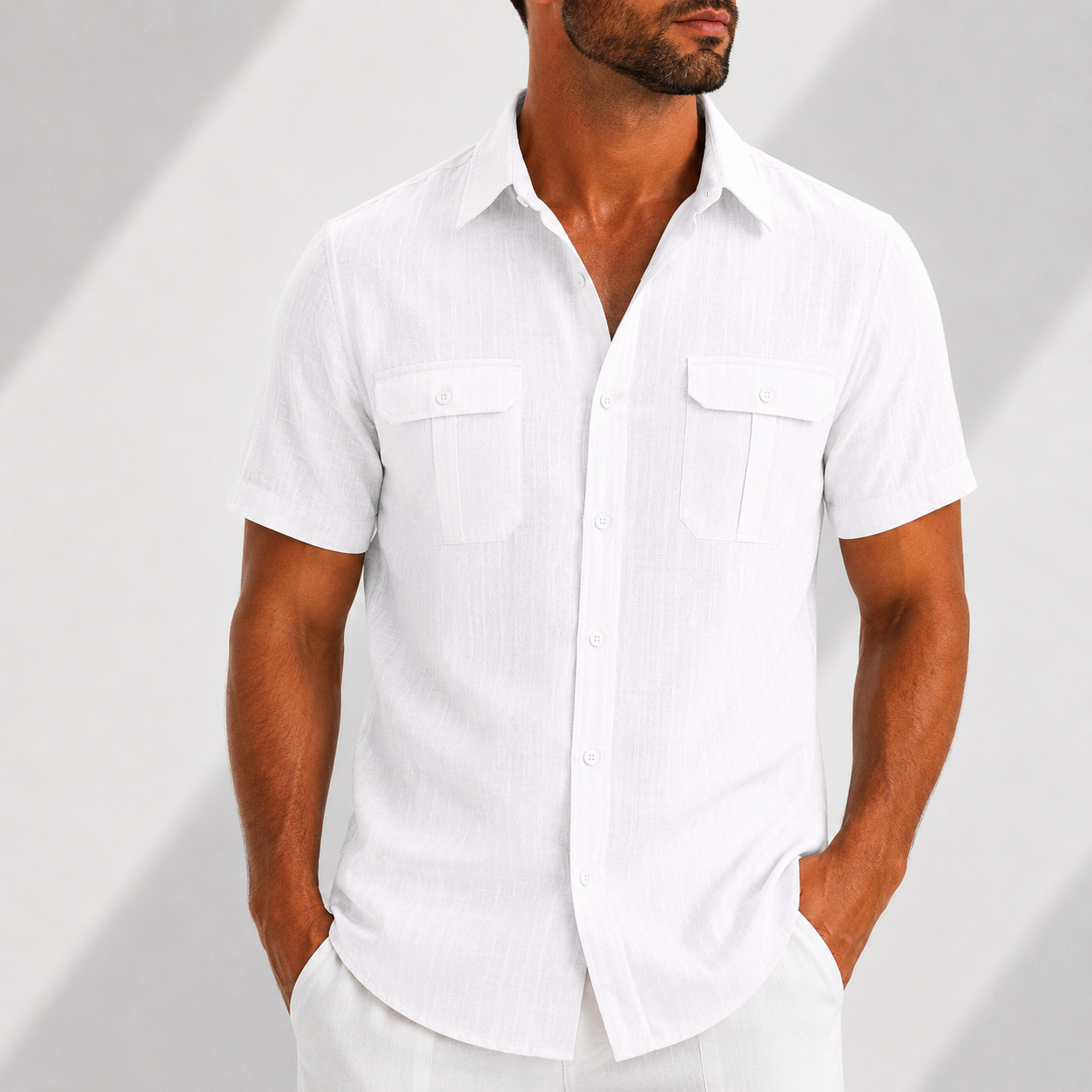 Easton Utility Linen Shirt