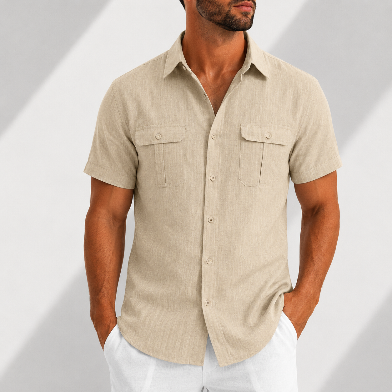 Easton Utility Linen Shirt