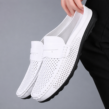 Montero Perforated Leather Loafers