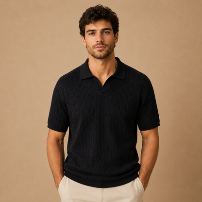Aurelio Slim Fit Knit Polo