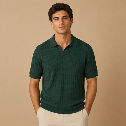 Aurelio Slim Fit Knit Polo