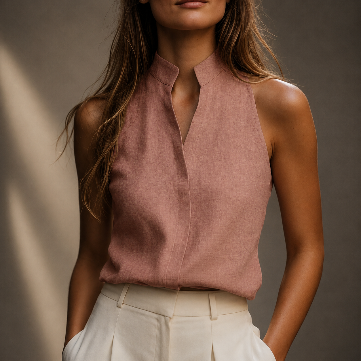 Isla Mock Neck Top