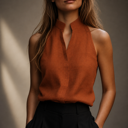 Isla Mock Neck Top