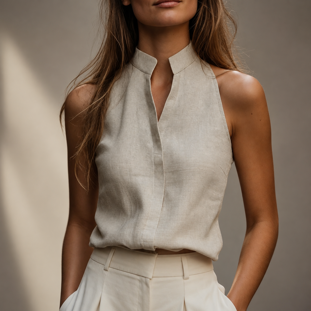 Isla Mock Neck Top