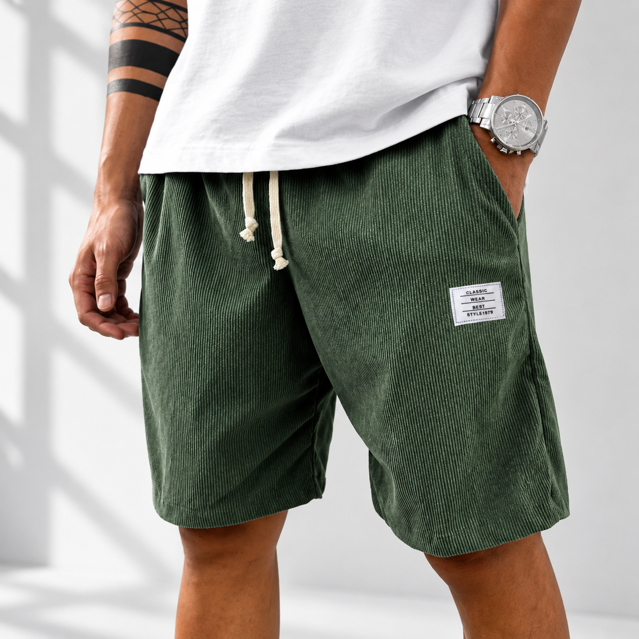 Archer Corduroy Shorts