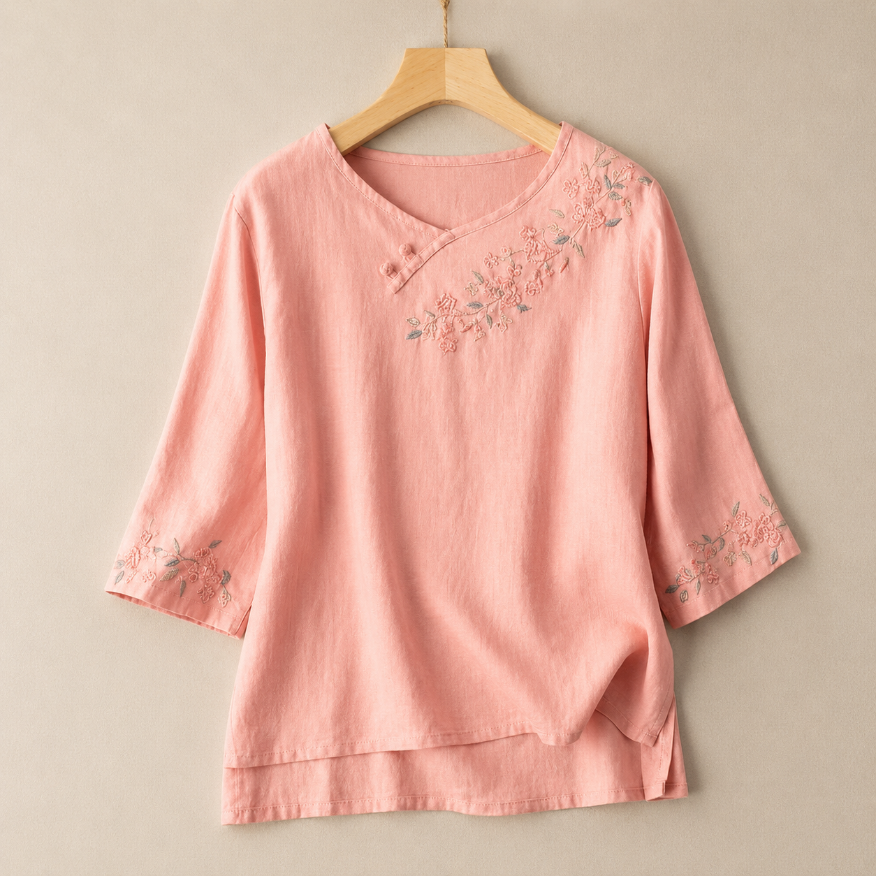 Amoura Cotton Linen Blouse