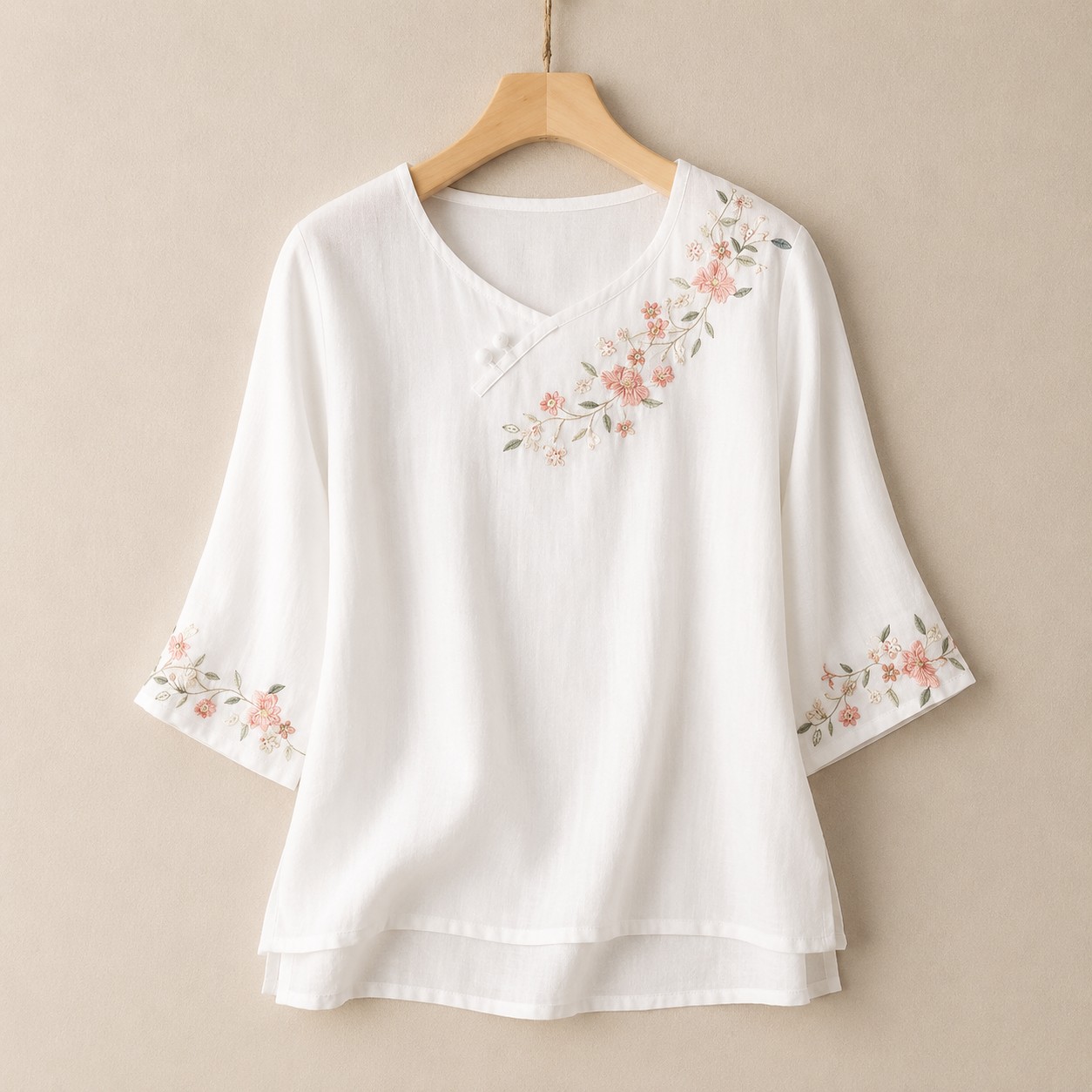 Amoura Cotton Linen Blouse