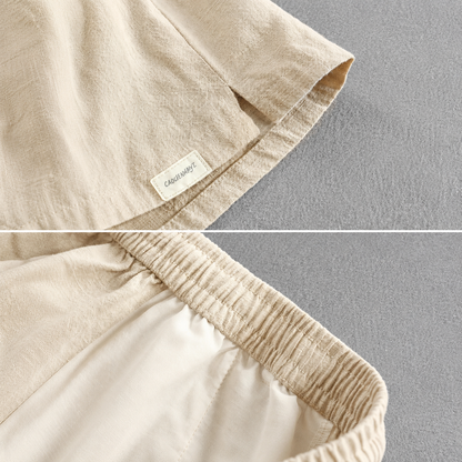 Luca Cotton Linen Shorts