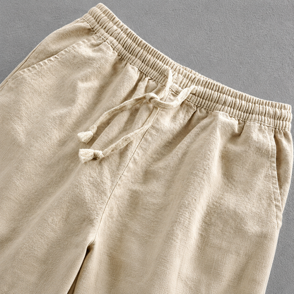 Luca Cotton Linen Shorts