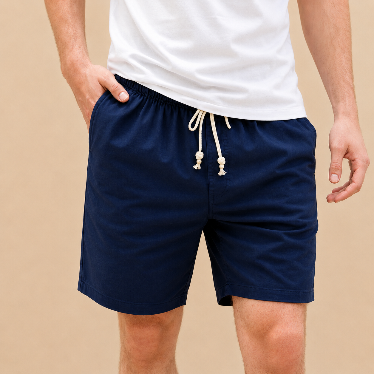 Ashton Cotton Linen Shorts