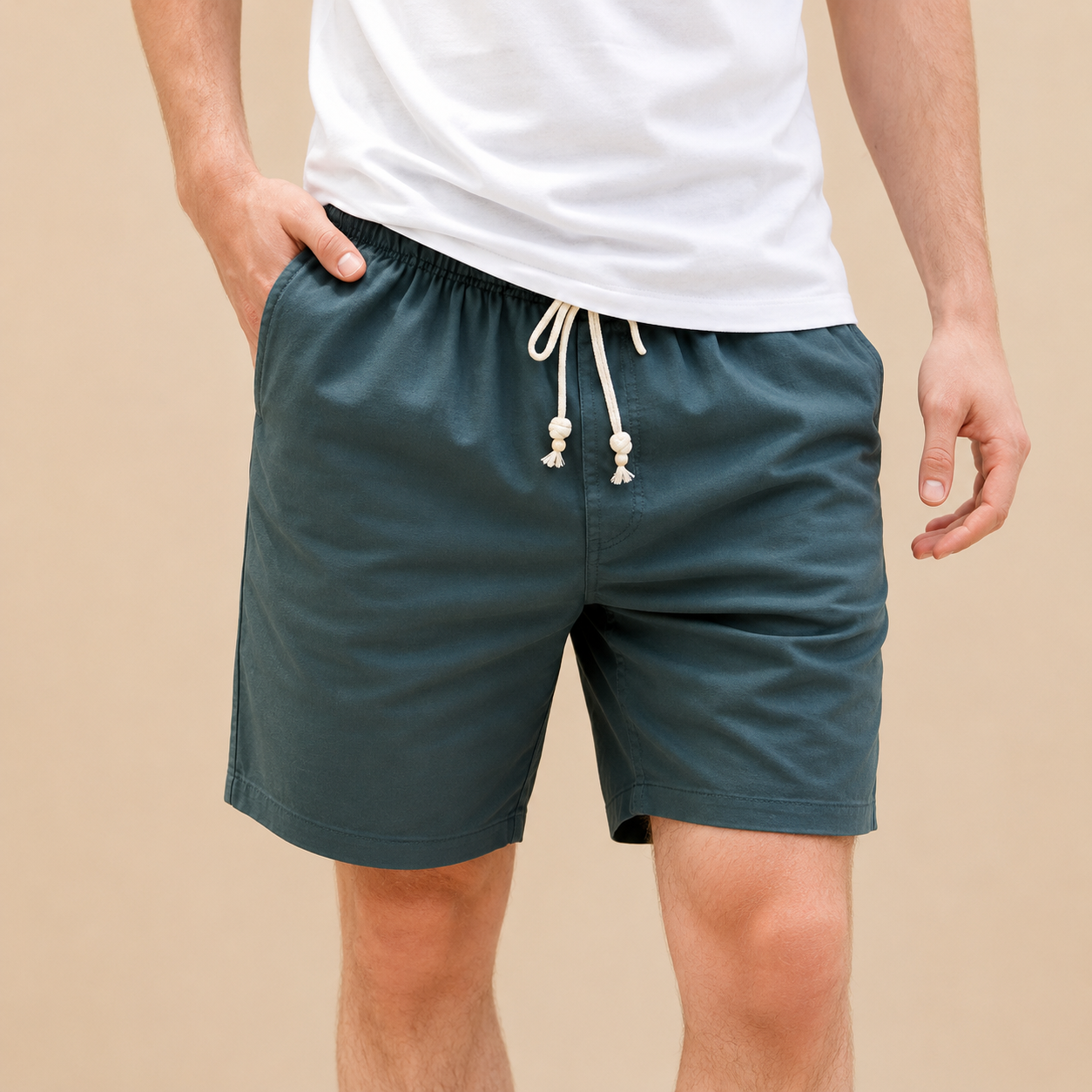 Ashton Cotton Linen Shorts