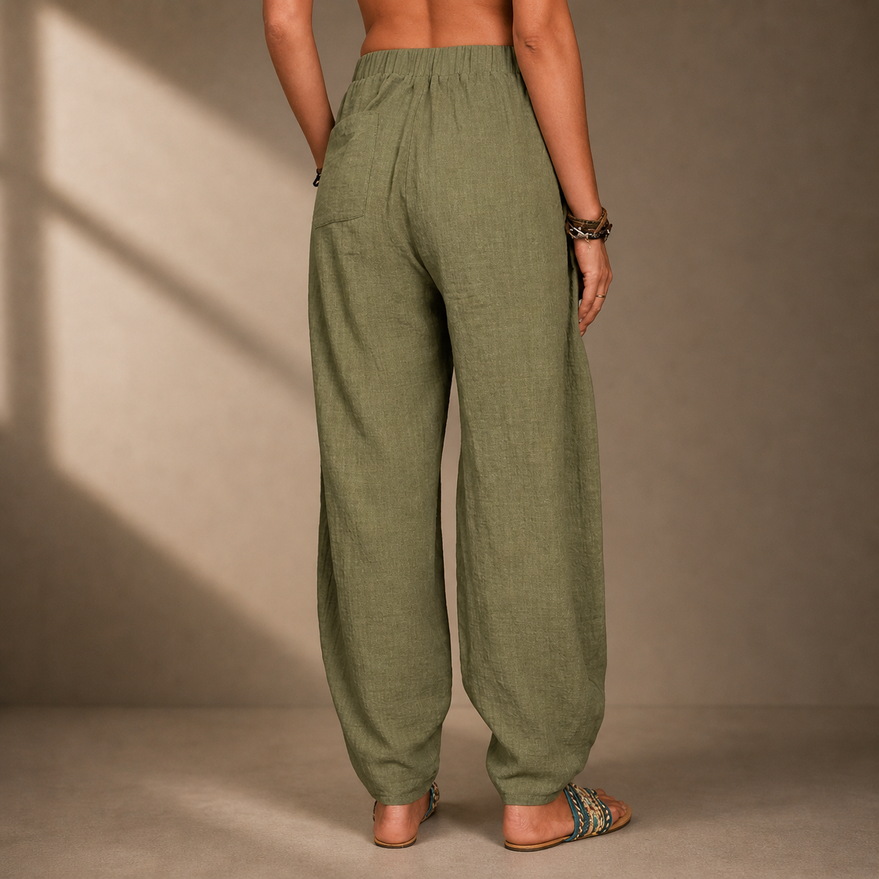 Noelle Relaxed Linen Pants