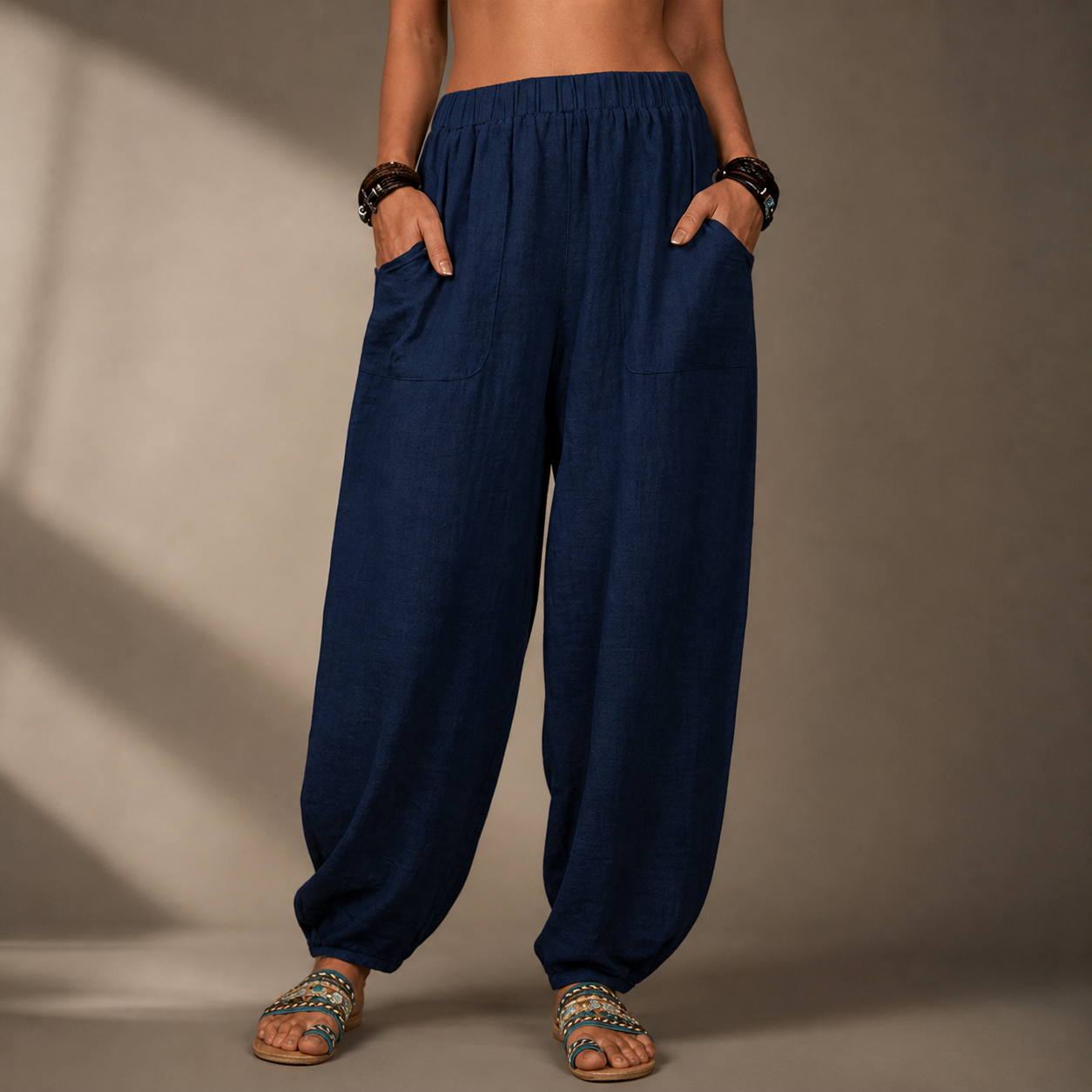 Noelle Relaxed Linen Pants