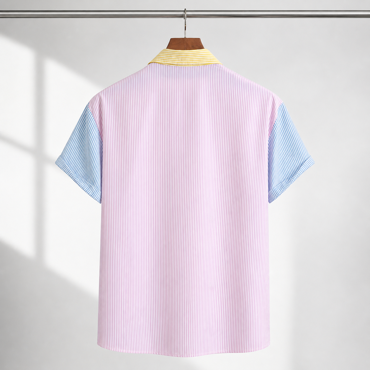 Carson Color Patchwork Shirt