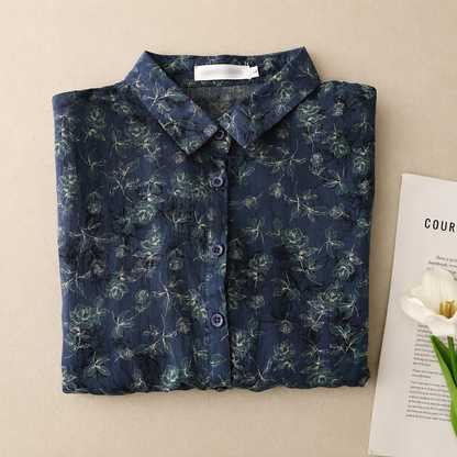 Avelisse Cotton Linen Blouse