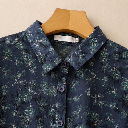 Avelisse Cotton Linen Blouse