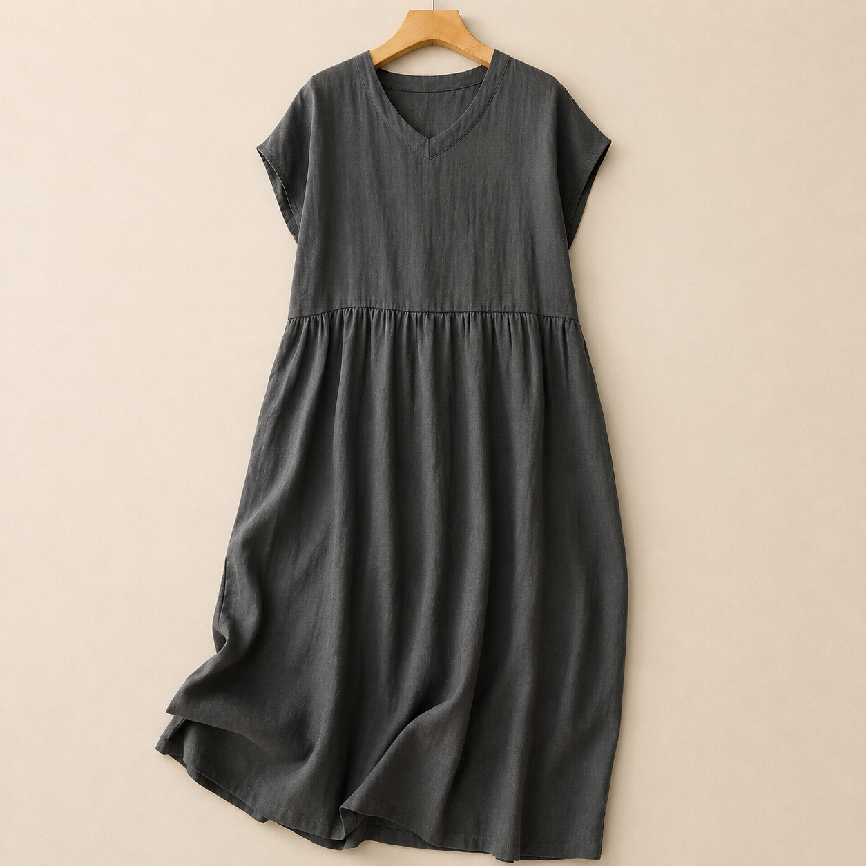 Celestine V-Neck Midi Dress