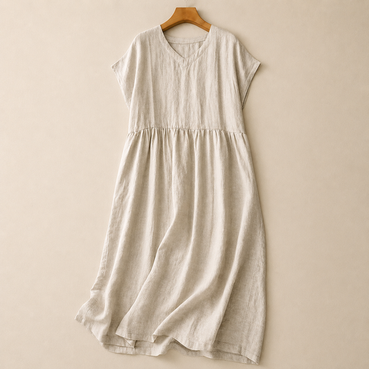 Celestine V-Neck Midi Dress