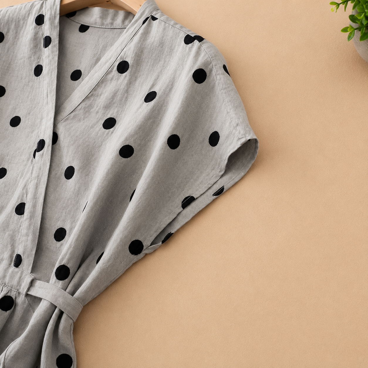 Aveline Polka Dot Midi Dress