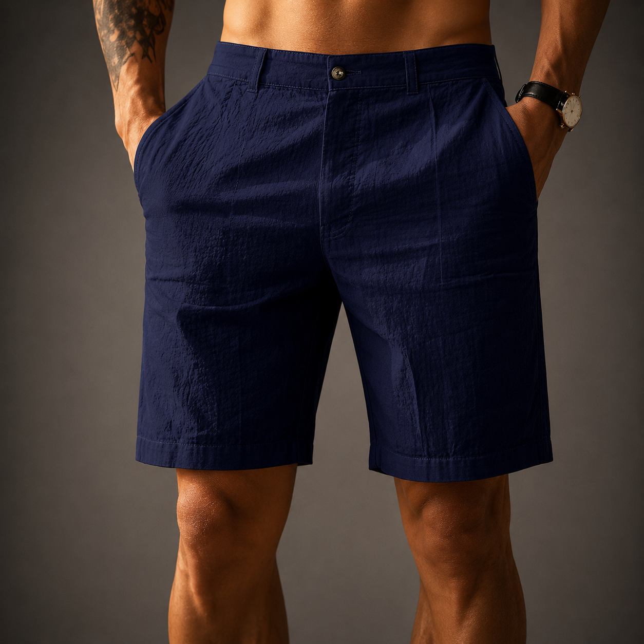 Riviera Cotton Linen Shorts