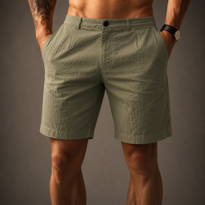 Riviera Cotton Linen Shorts