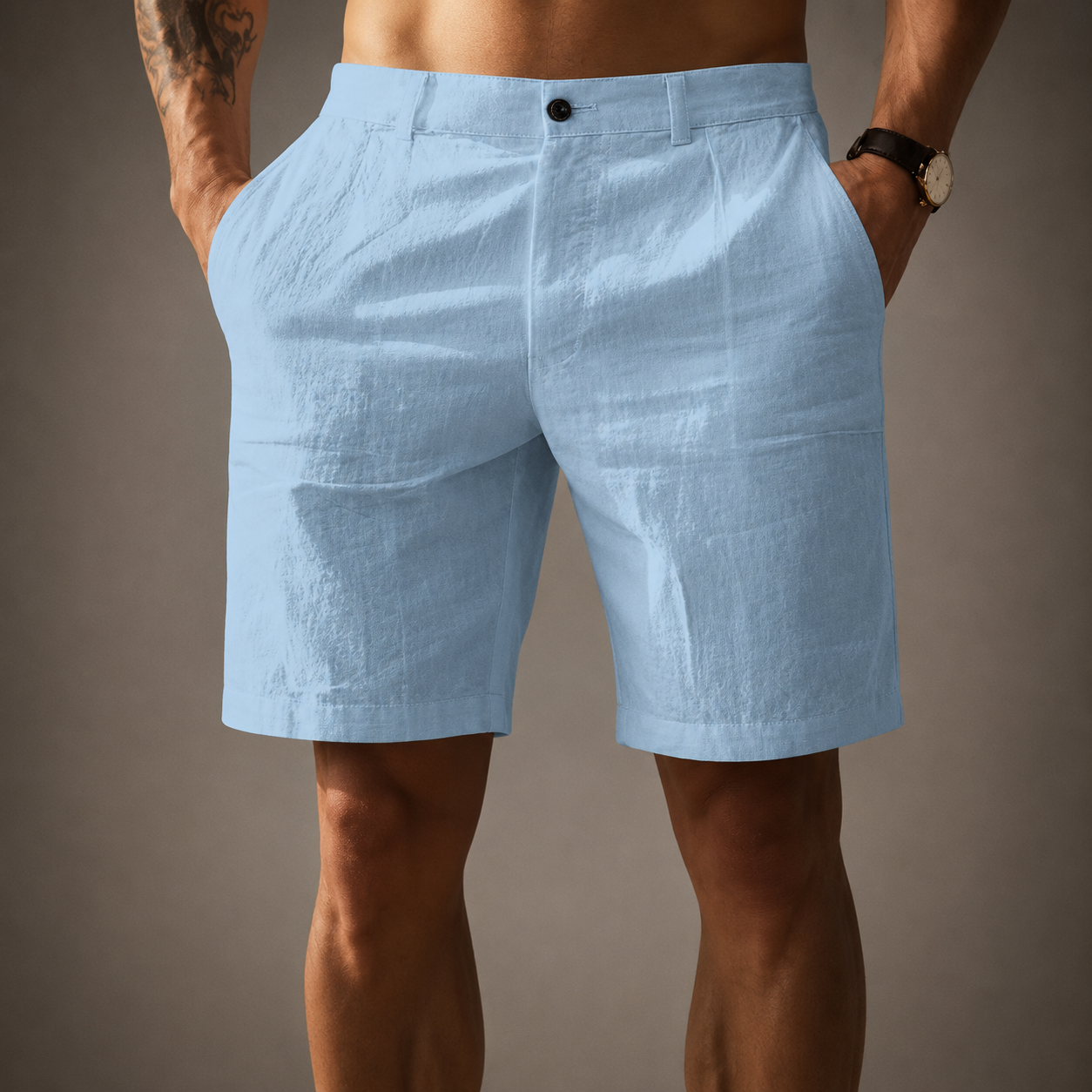 Riviera Cotton Linen Shorts