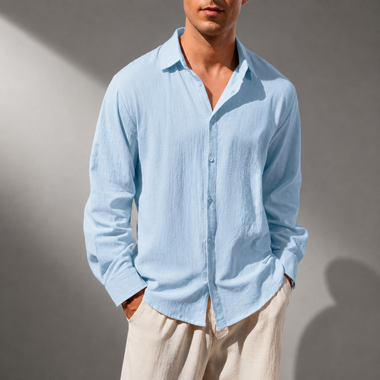 Aurelio Cotton Linen Shirt