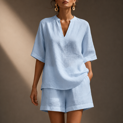 Mila Cotton Linen Set