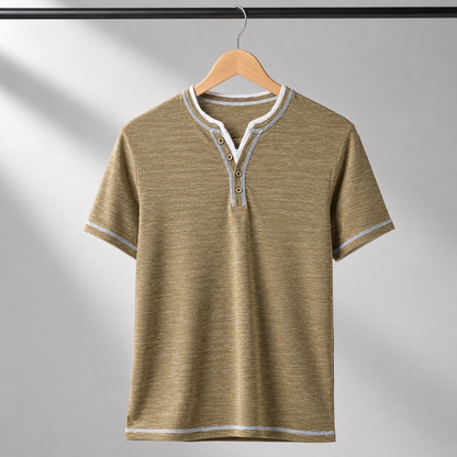Santino Cotton Linen T-Shirt