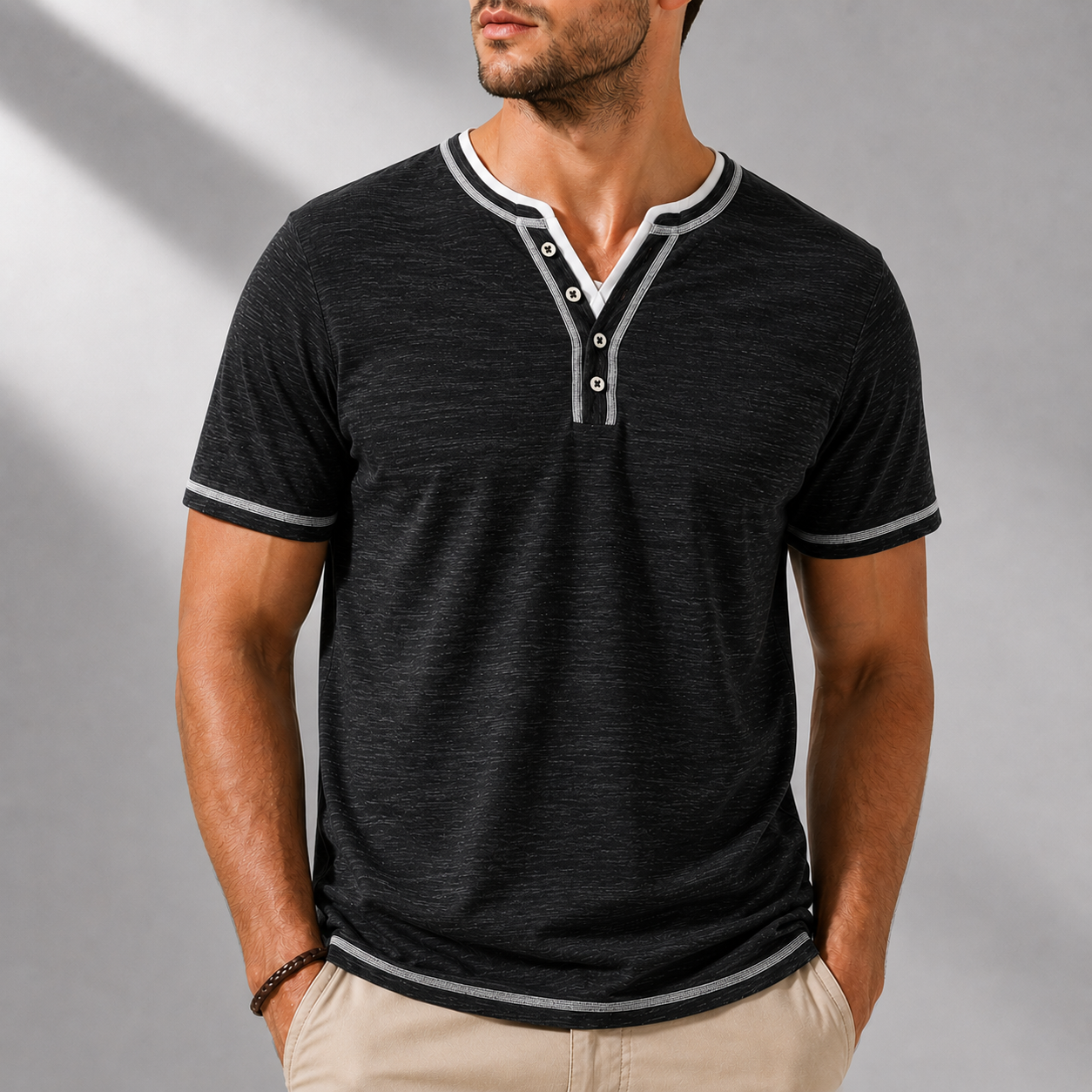 Santino Cotton Linen T-Shirt
