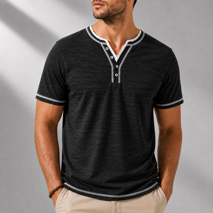 Santino Cotton Linen T-Shirt