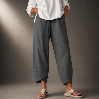 Aveline Linen Wide Leg Pants