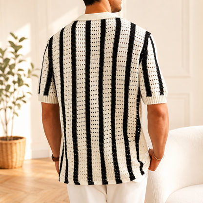 Alain Knit Polo Shirt
