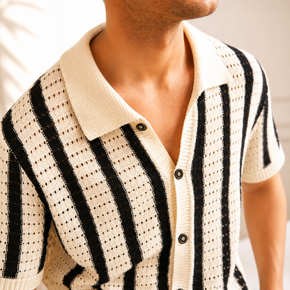 Alain Knit Polo Shirt