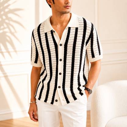 Alain Knit Polo Shirt