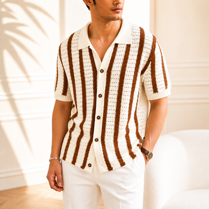 Alain Knit Polo Shirt
