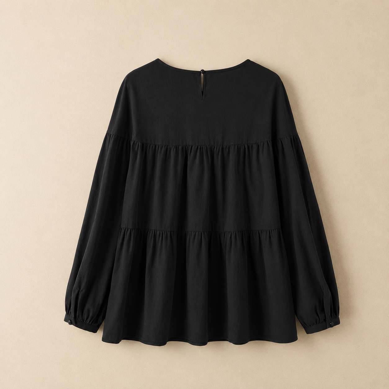 Isla Tiered Linen Blouse