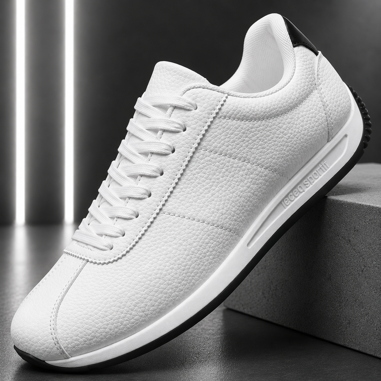 Easton Leather Court Sneakers