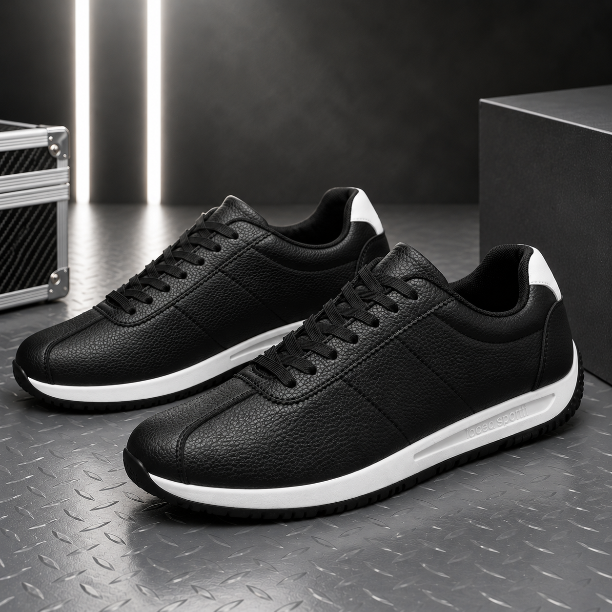 Easton Leather Court Sneakers
