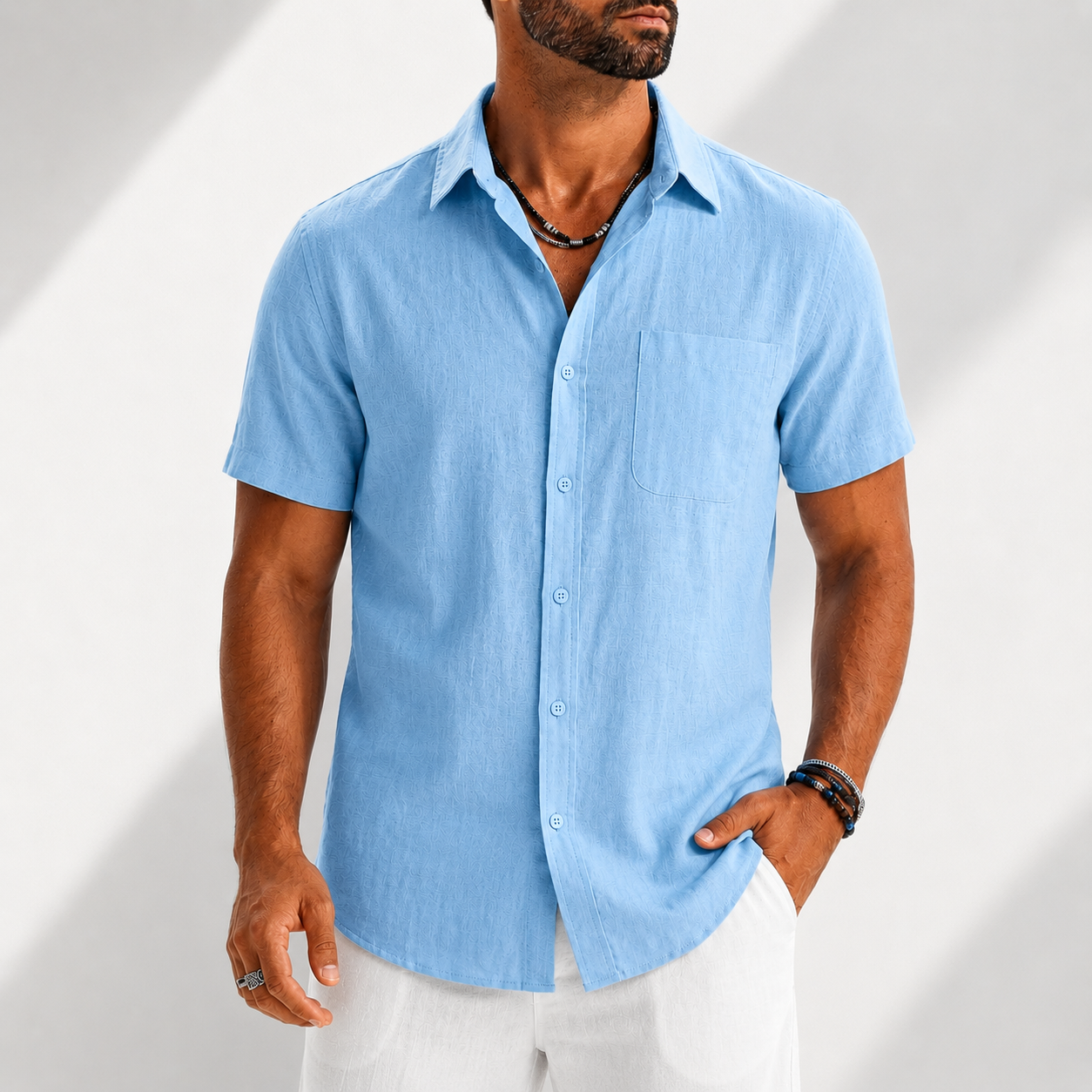 Monterey Cotton Linen Shirt
