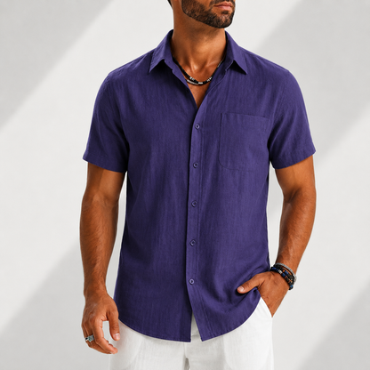 Monterey Cotton Linen Shirt