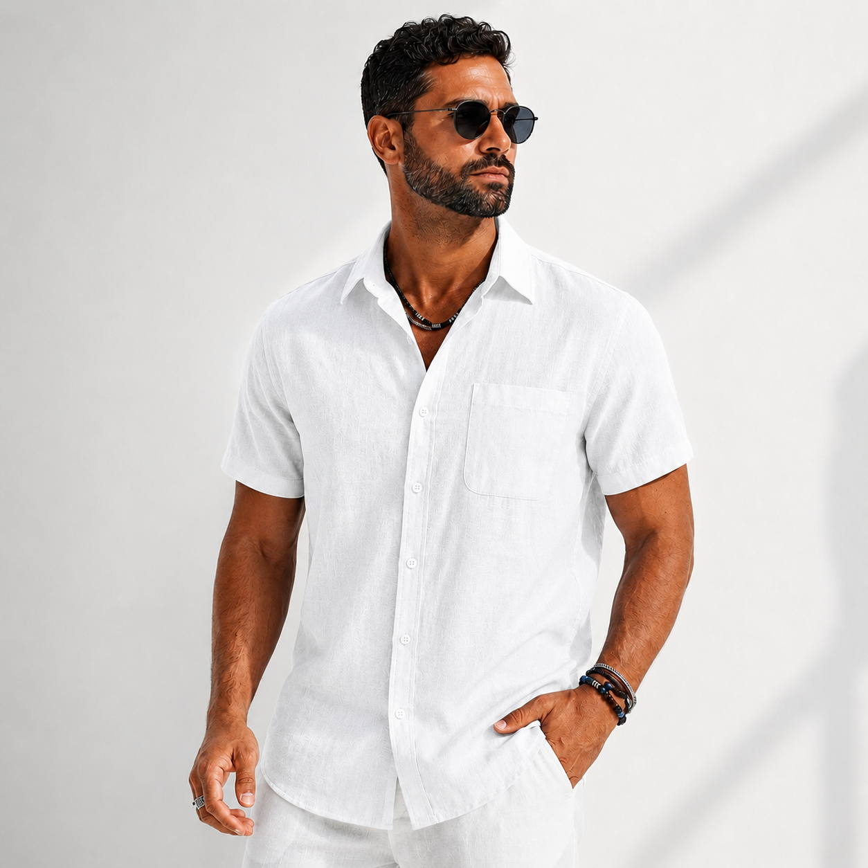 Monterey Cotton Linen Shirt